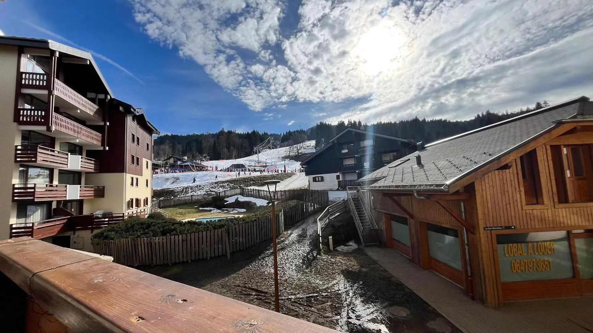 Appartement Lumineux Au Pied Des Pistes - Acces Direct Et Parking - Fr-1-624-100 Morillon